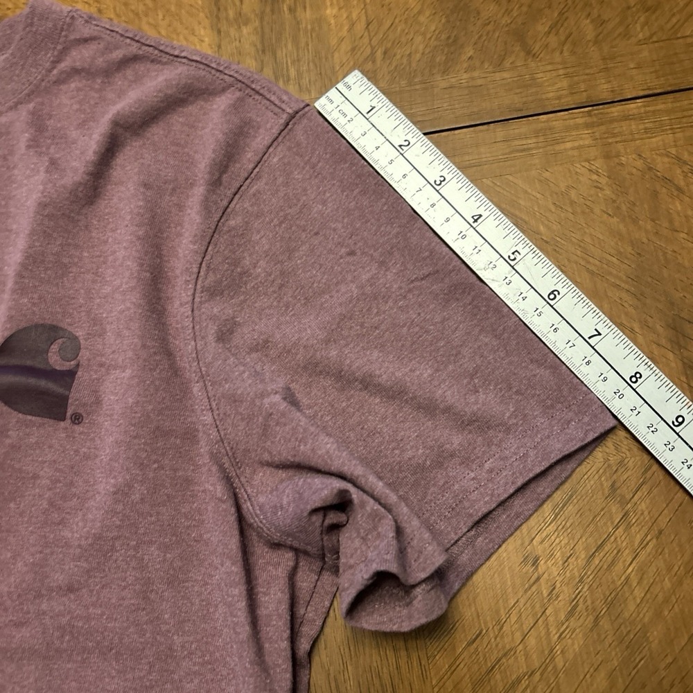 Carhartt (2021) Pink Spell Out T Shirt‎ XL (16-18) Loose Fit Women's RN14806 - Picture 8 of 8